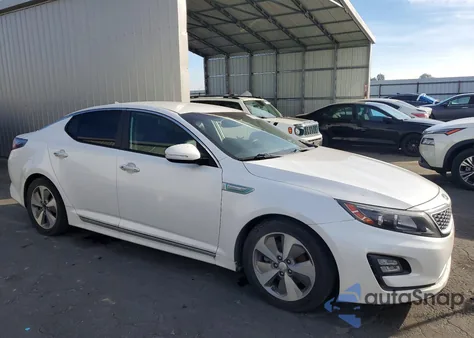 2014 Kia Optima Hybrid Ex z USA, uszkodzony, nr VIN KNAGN4AD6E5072823